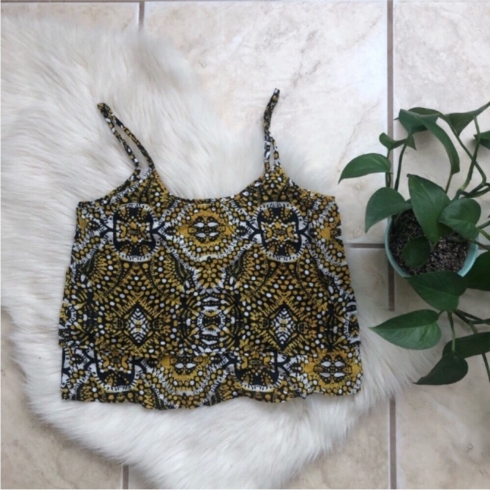 Volcom Eden Layered Cami Crop Top